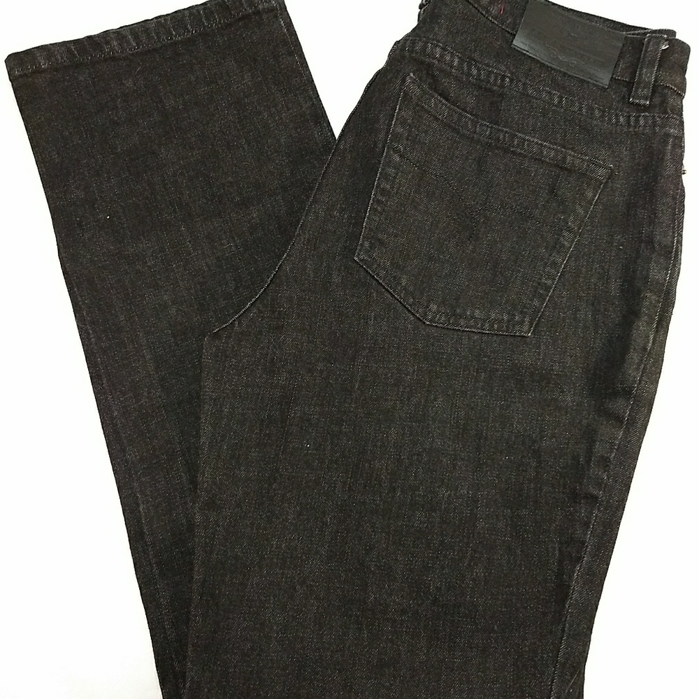 Ralph Lauren Womens Black Straight Leg Jeans 6